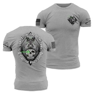 No Quarter T-Shirt - Dark Heather Gray