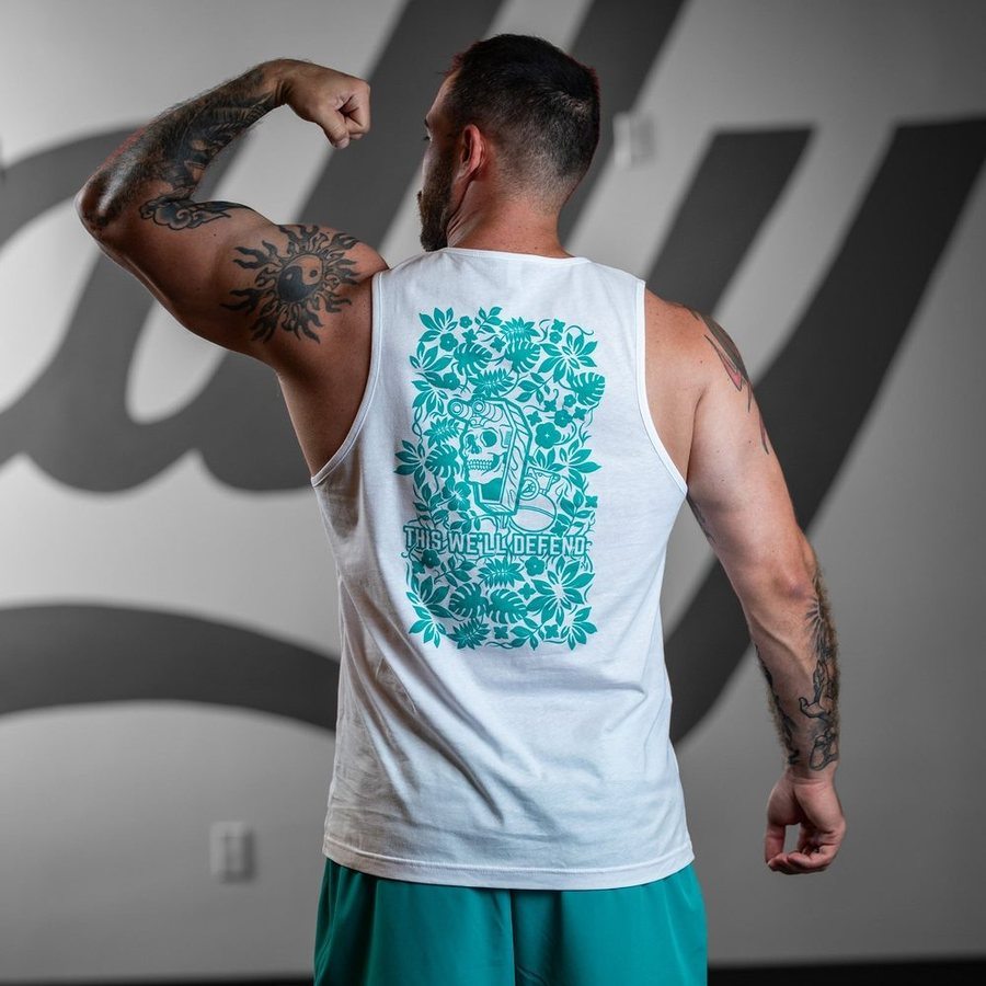 Tropical Death Aqua Tank - White - Image 4