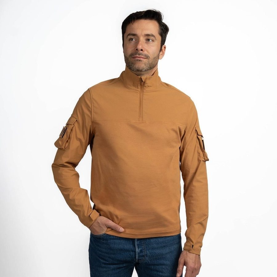 Men's Operator Shirt - Coyote - Image 7