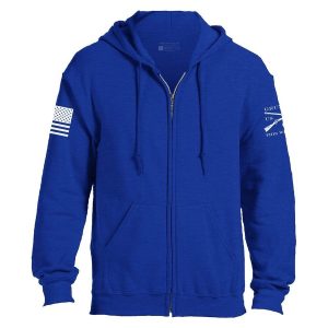 Basic Full-Zip Hoodie - Royal