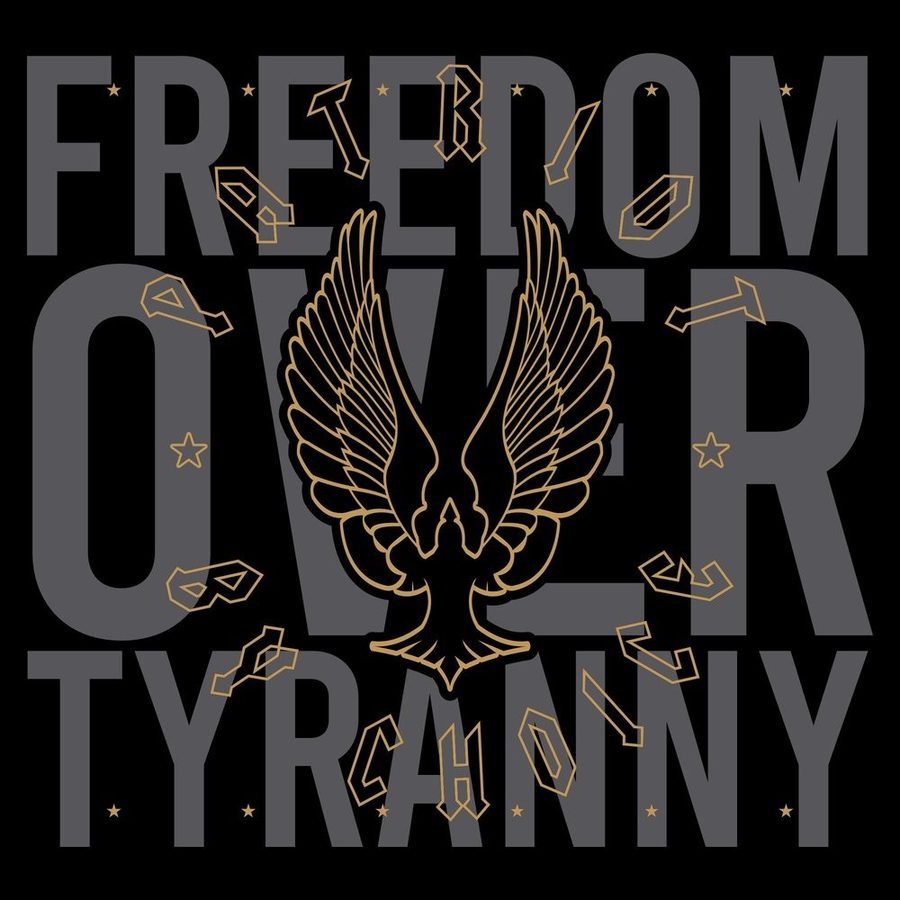 Freedom Over Tyranny Hoodie - Black - Image 4