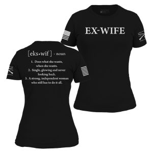 Ex-Wife Defined Slim Fit T-Shirt - Black