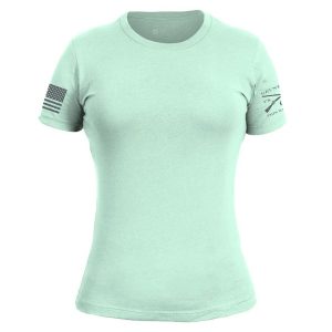 Basic T-Shirt Women's Slim Fit - Mint