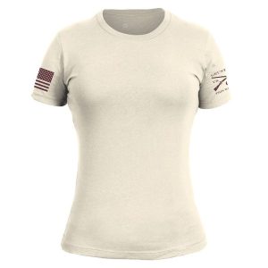 Basic T-Shirt Women's Slim Fit - Natural