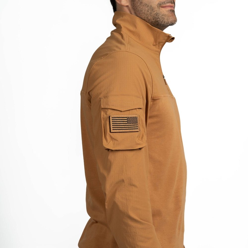 Men's Operator Shirt - Coyote - Image 11