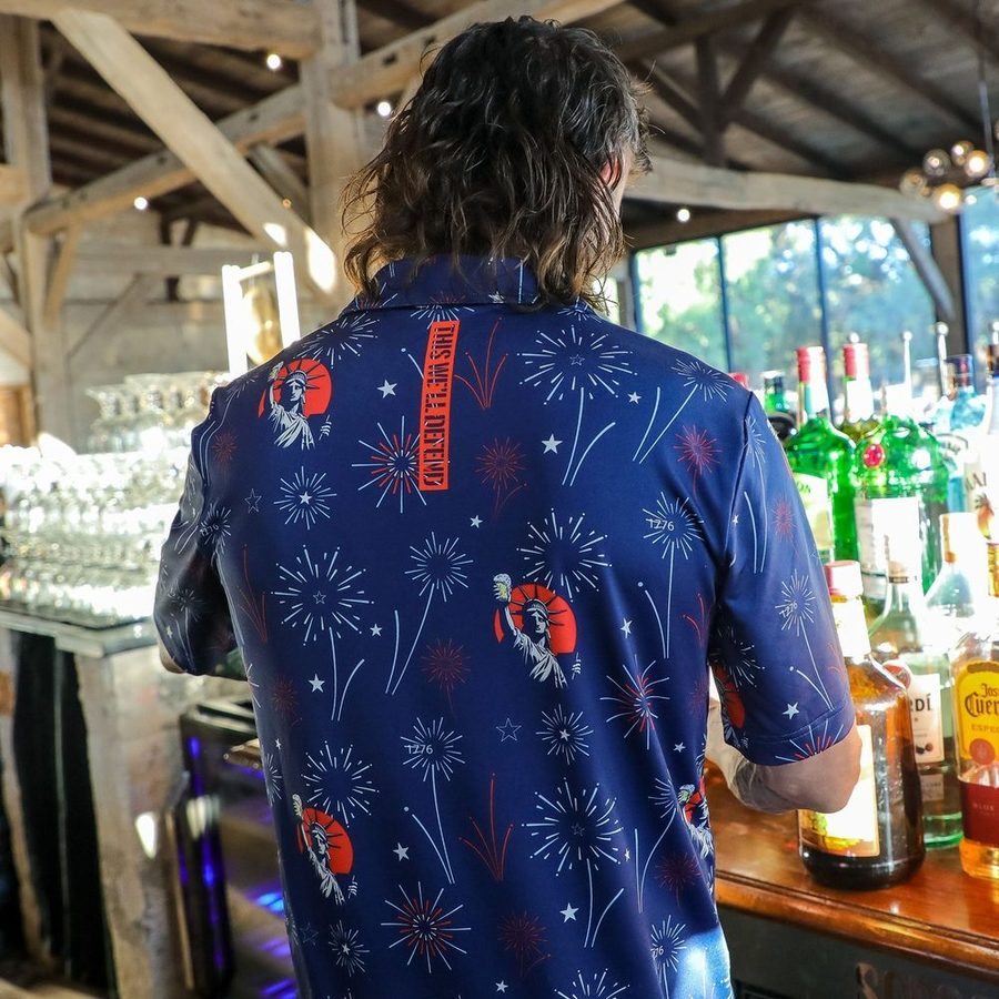 Men's Polo - Toast Of Freedom - Image 4