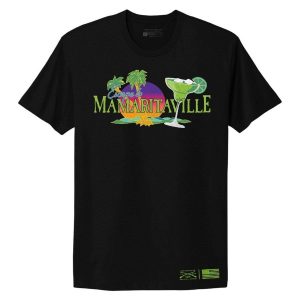 Women's Mamaritaville Boyfriend Fit T-Shirt - Black
