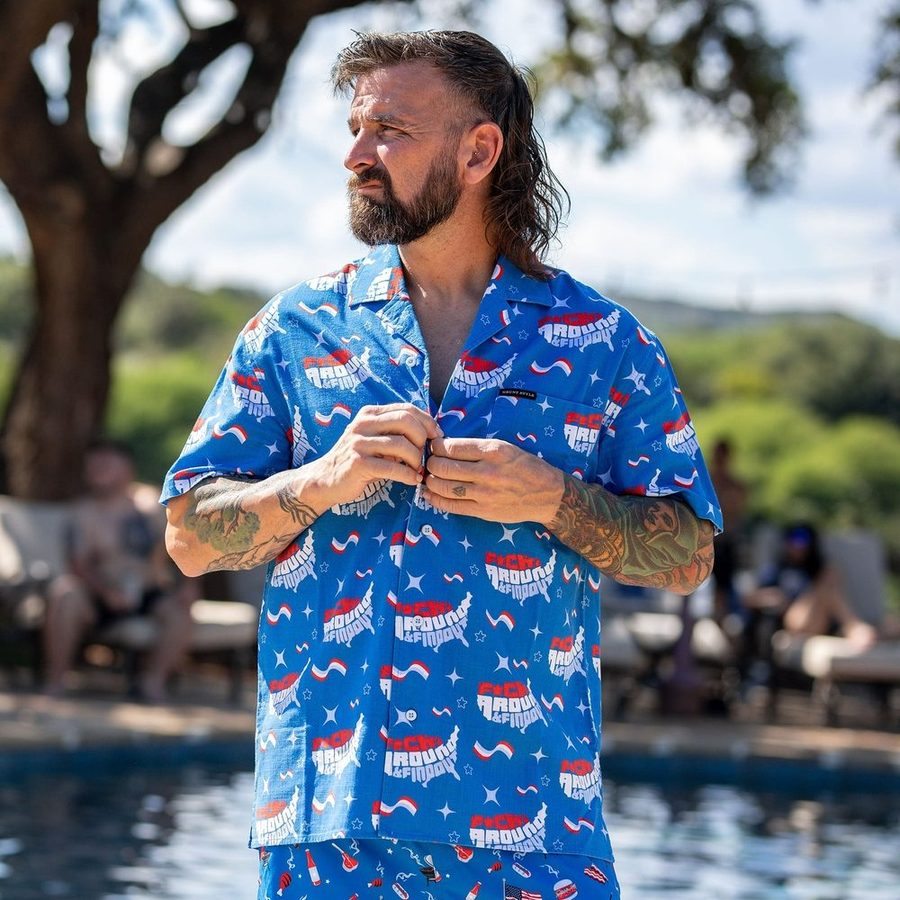 Getaway FAFO Button Down - Light Blue - Image 4
