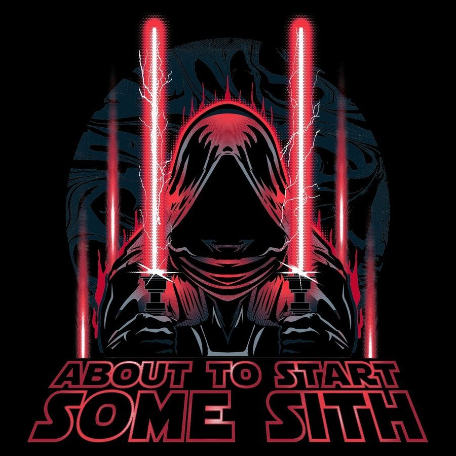 Start Some Sith T-Shirt - Black - Image 4