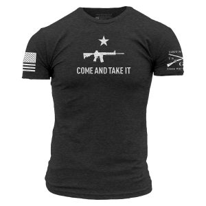 Come And Take It T-Shirt - Charcoal