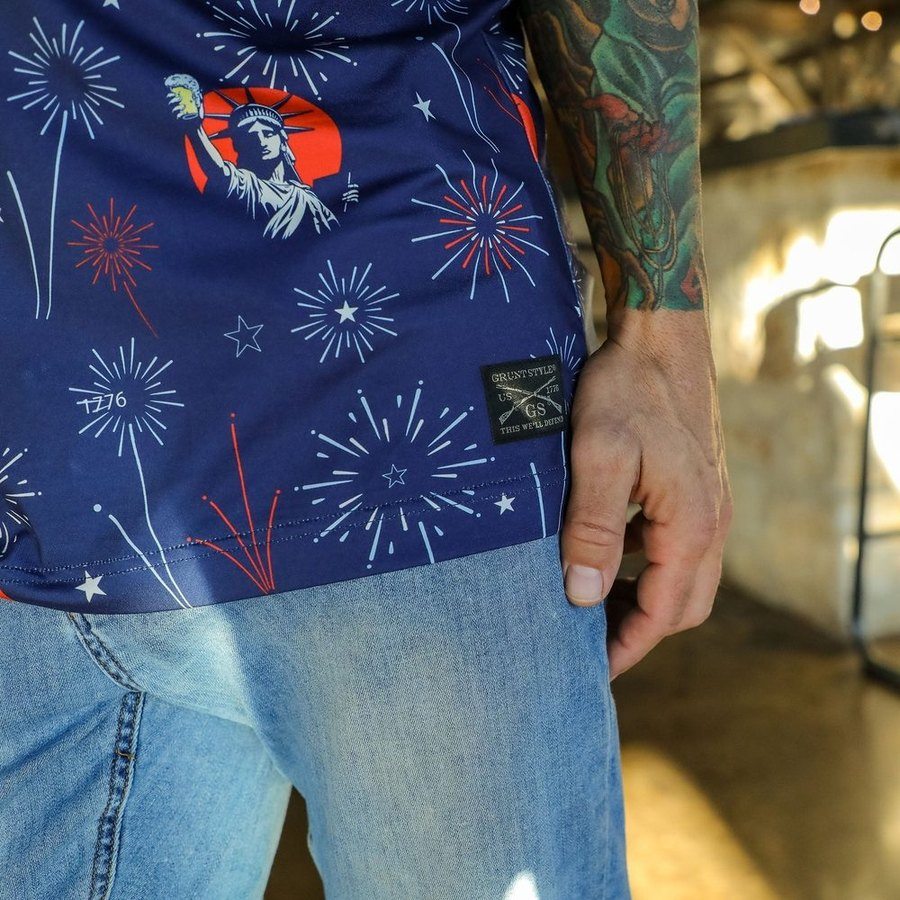 Men's Polo - Toast Of Freedom - Image 3