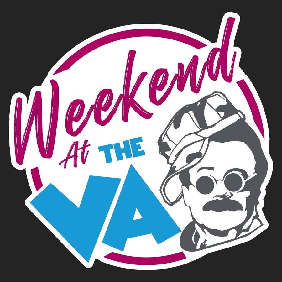 Weekend At The VA T-Shirt - Black - Image 3