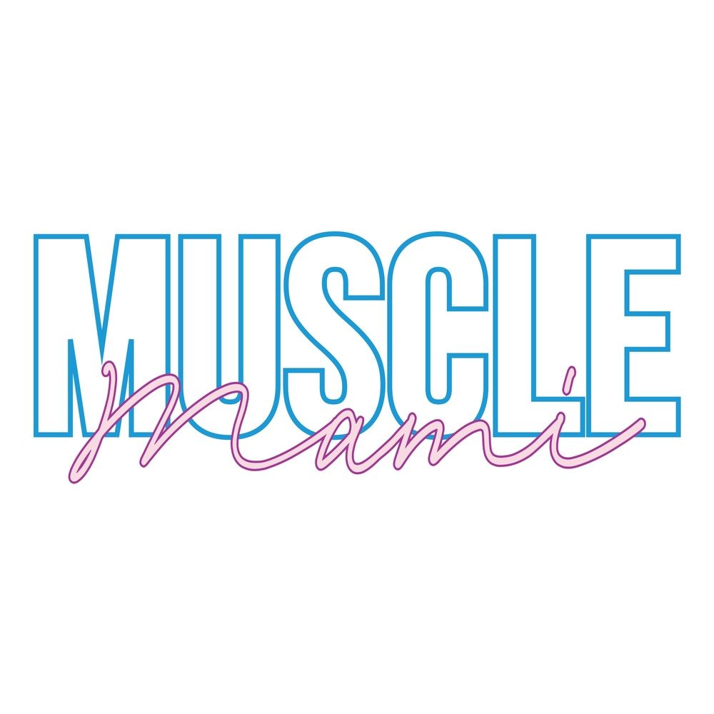 Women's Muscle Mami Racerback Cropped Tank - White - Image 7