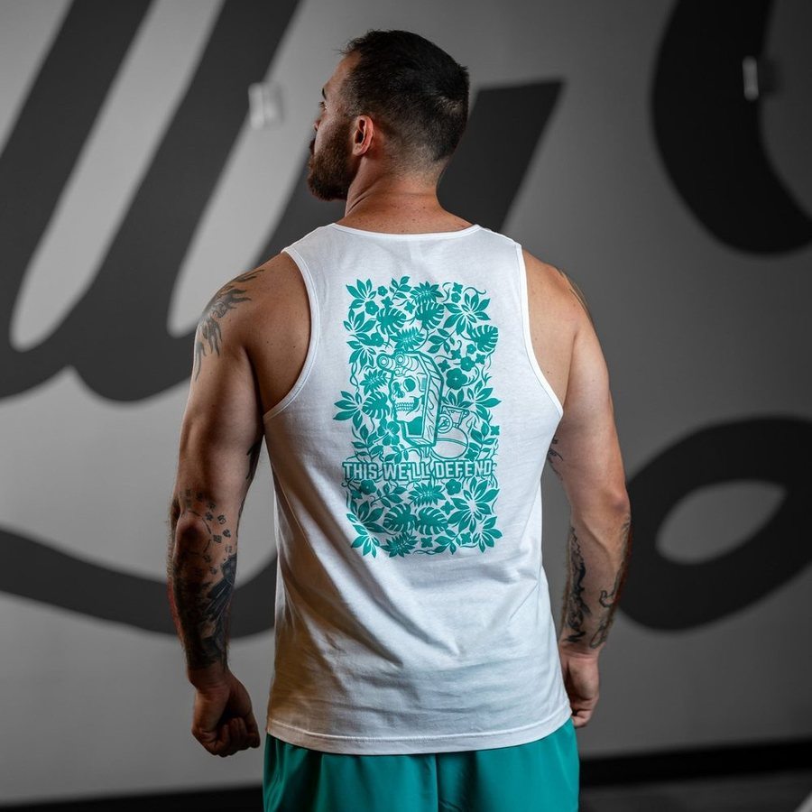 Tropical Death Aqua Tank - White - Image 7