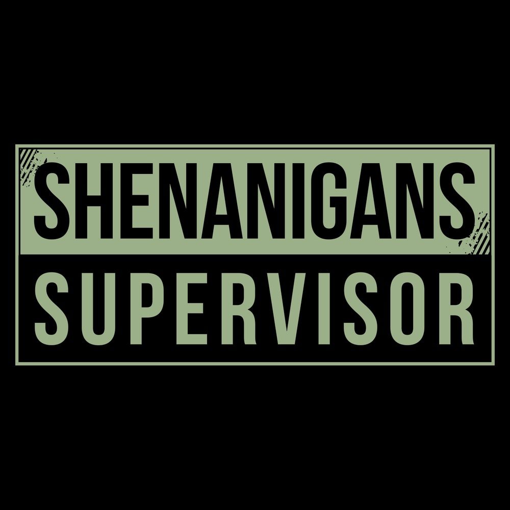 Women's Shenanigans Supervisor Slim Fit T-Shirt - Black - Image 4