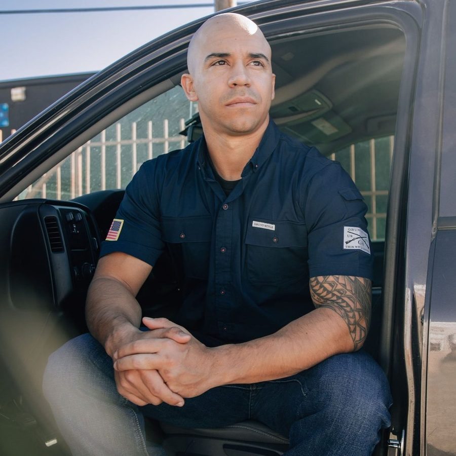 Men's Garage Button Down - Navy - Image 6