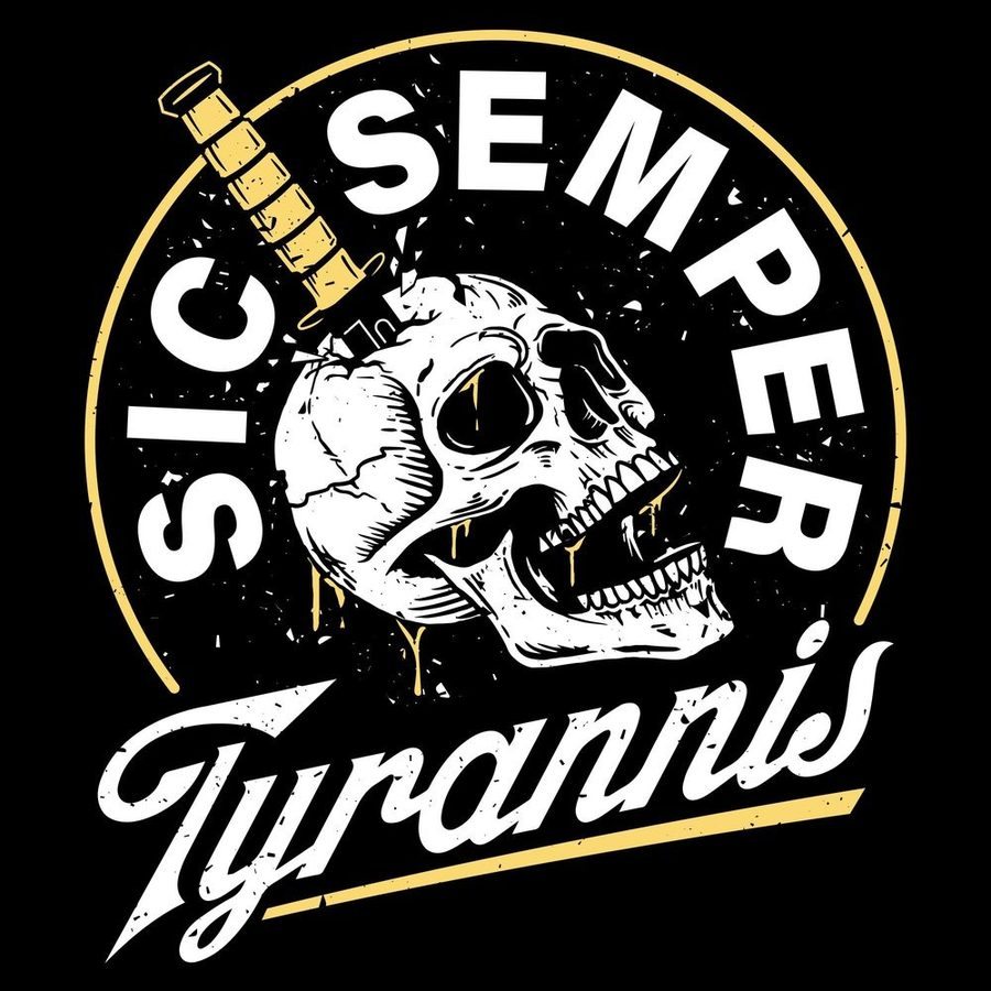 Sic Semper T-Shirt - Black - Image 4
