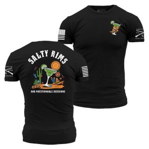 Salty Rims T-Shirt - Black