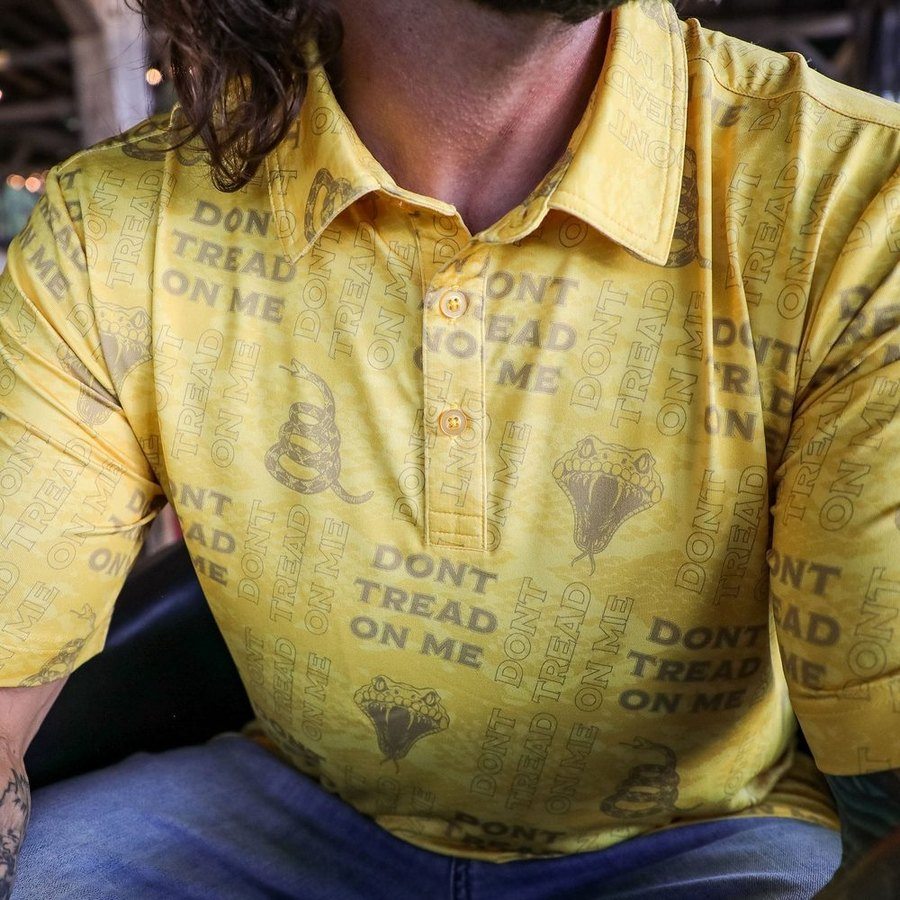 Men's Polo - Don't Tread - Image 4