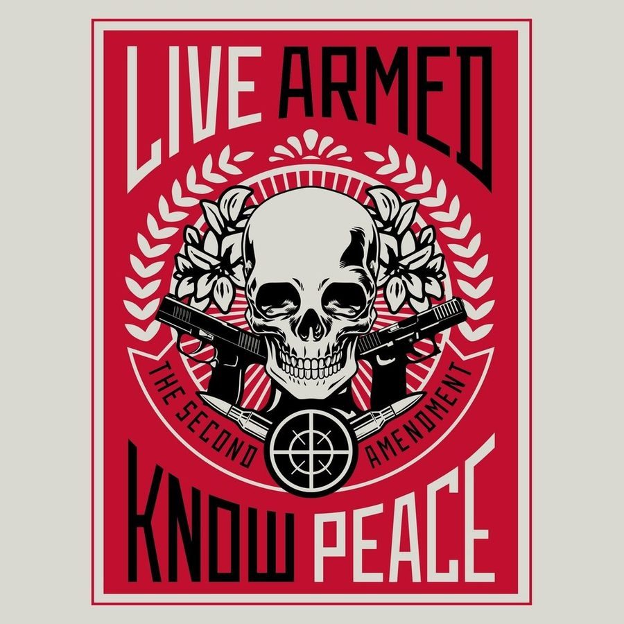 Live Armed T-Shirt - Sand - Image 7
