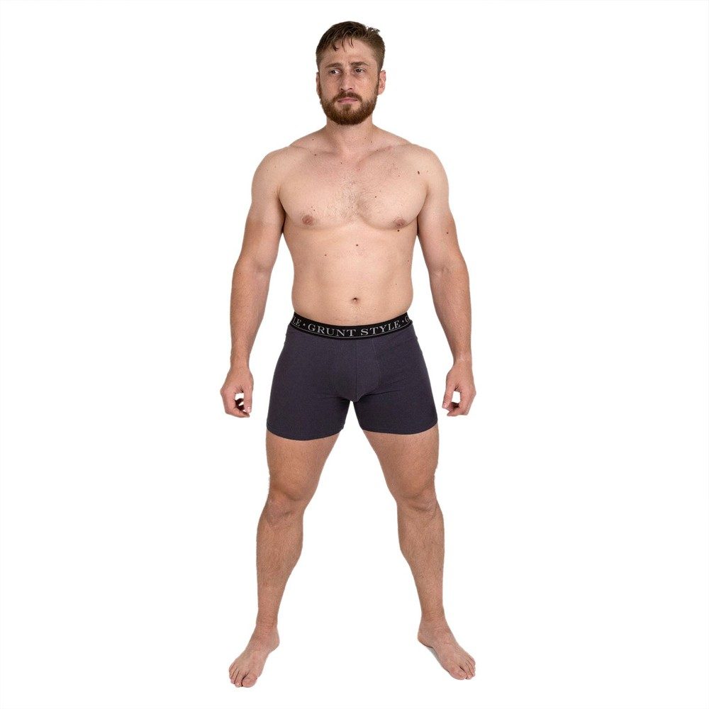 Base Command 2-Pack Boxer Briefs - Dark Gray & Tropical Death Military Green - Image 7