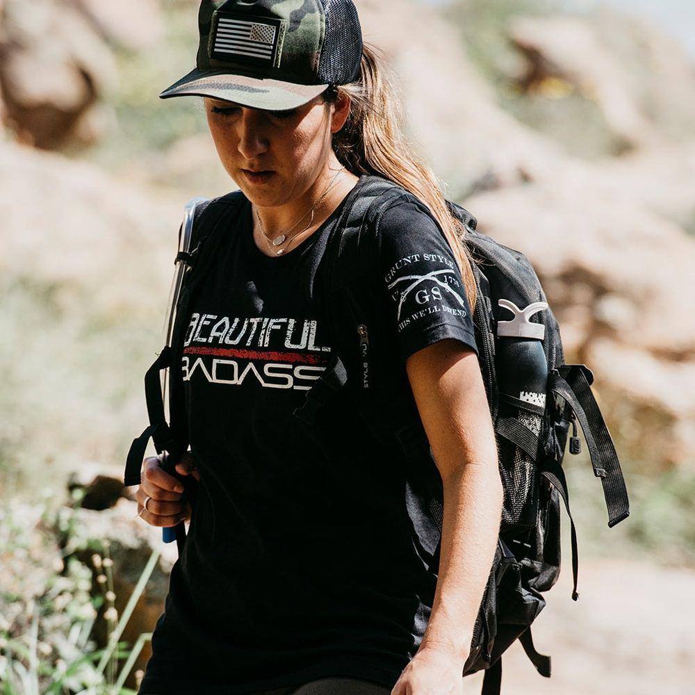 Women's Beautiful Badass T-Shirt - Black - Image 2
