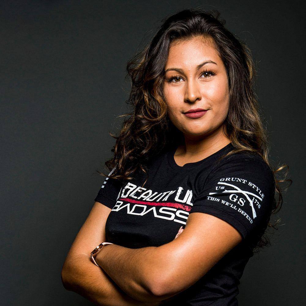 Women's Beautiful Badass T-Shirt - Black - Image 5