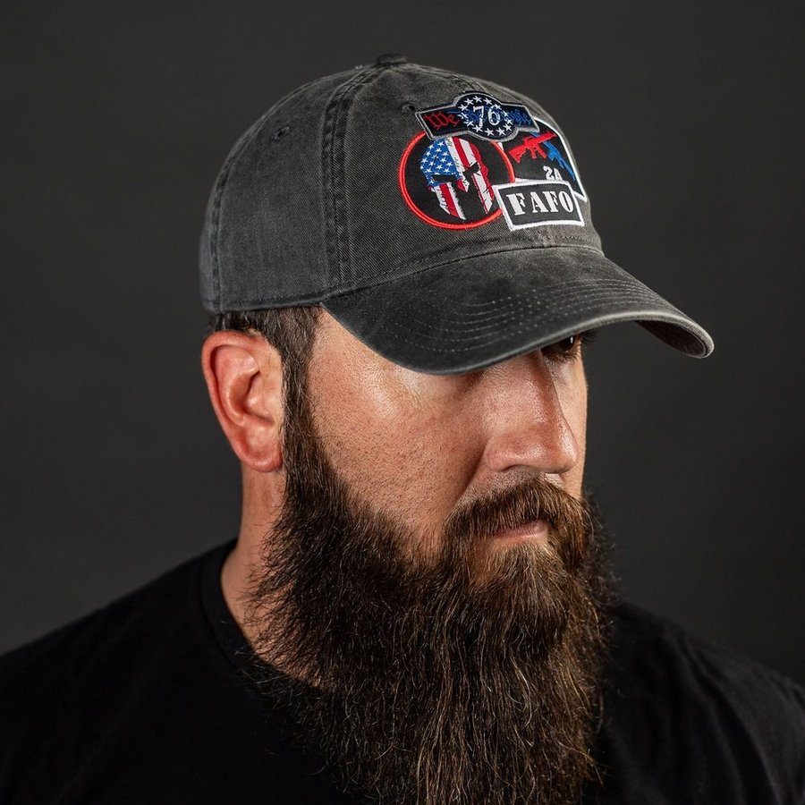 American Patriot Patch Dad Hat - Image 4