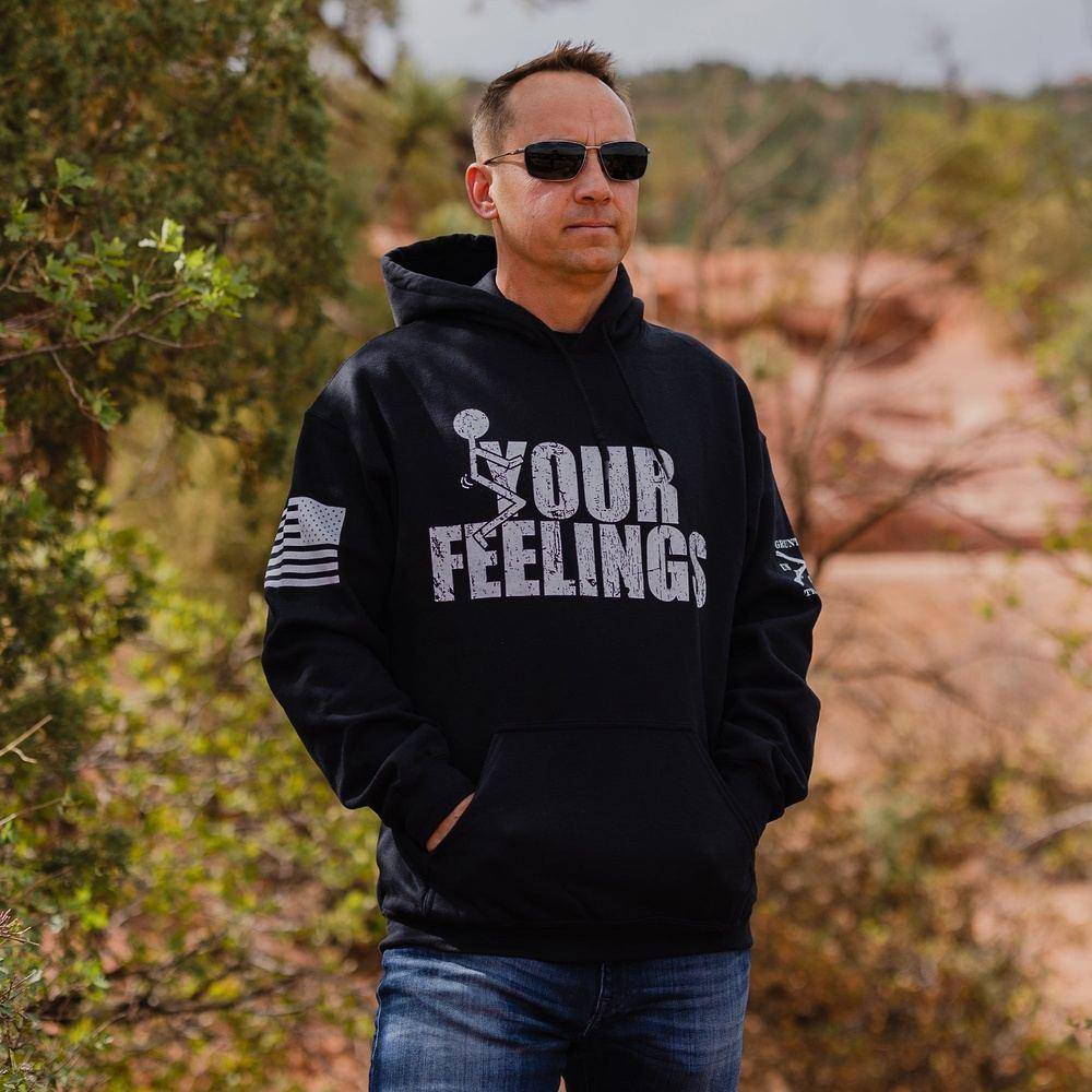 F*ck Your Feelings Hoodie - Black - Image 2