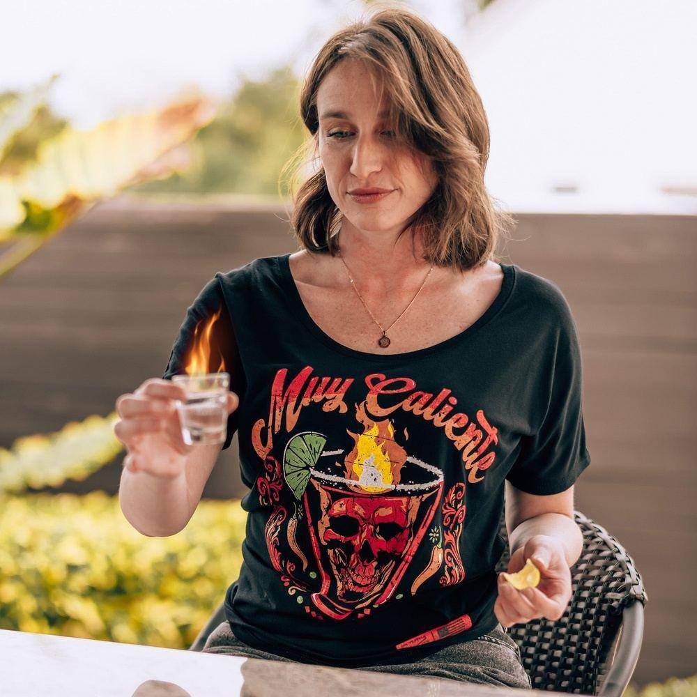 Women's Muy Caliente Slouchy T-Shirt - Black - Image 2