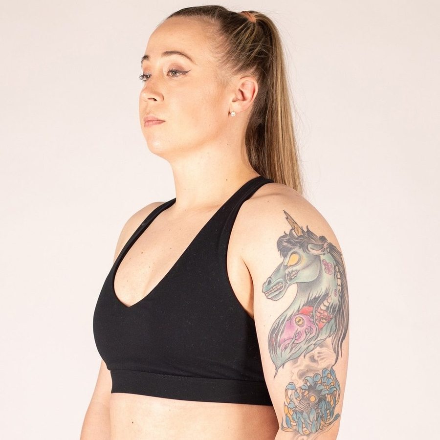 Women's Agility Low Impact Sport Bra - Black - Image 8