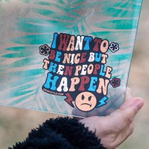 Be Nice Sticker