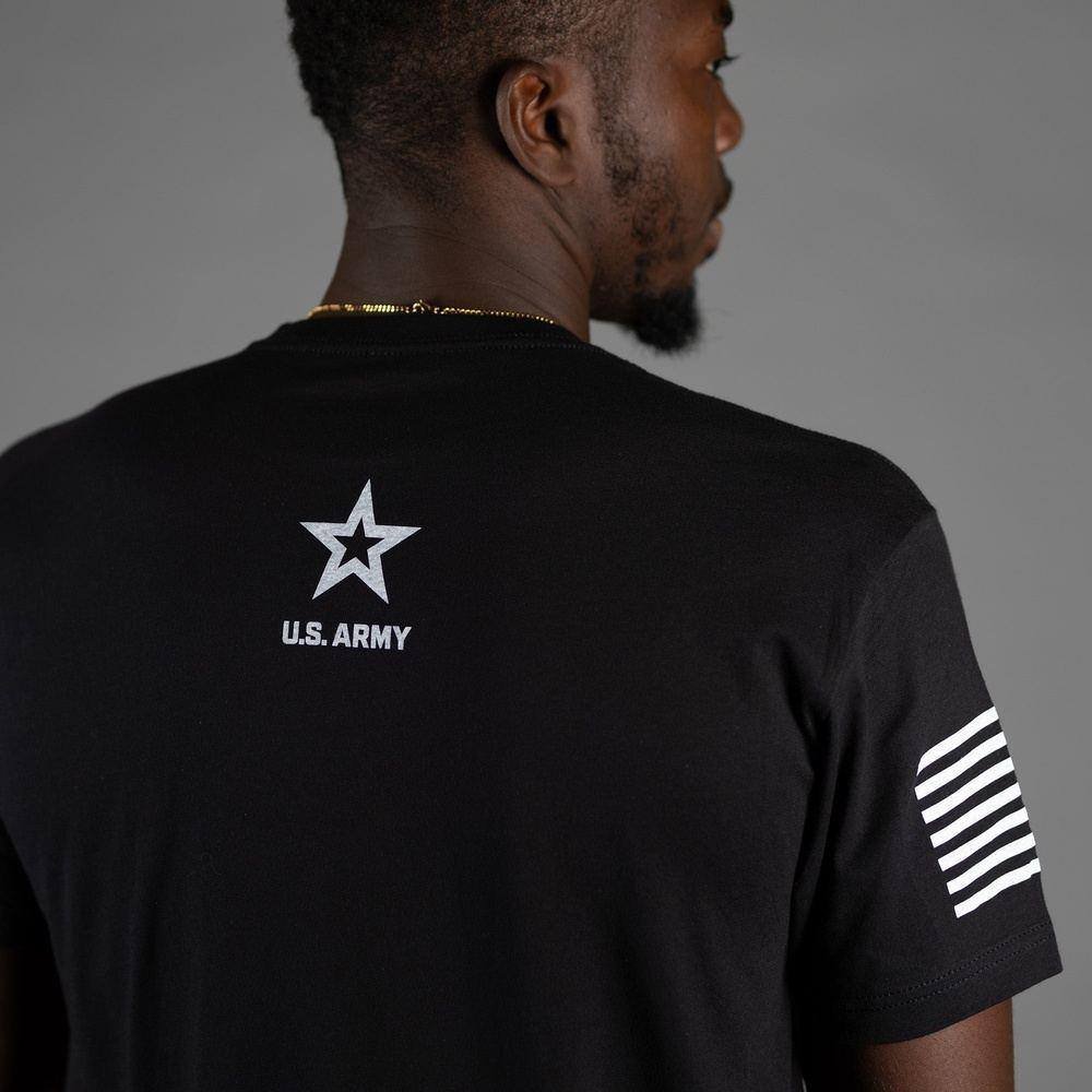 Army American Heroes T-Shirt - Black - Image 5