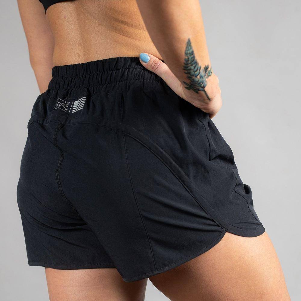 Women's Agility Shorts - Black - Image 4