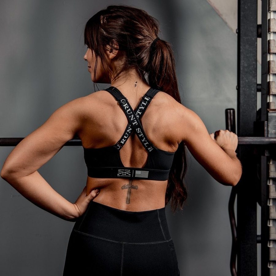 Women's Agility Low Impact Sport Bra - Black - Image 3
