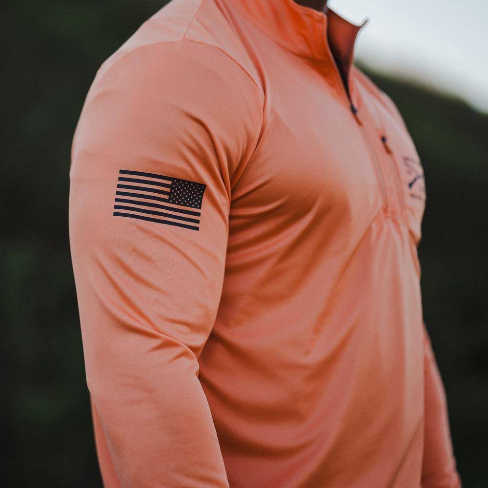 Overwatch 1/4 Zip - Apricot Crush - Image 6