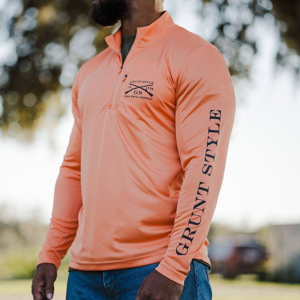 Overwatch 1/4 Zip - Apricot Crush - Image 5
