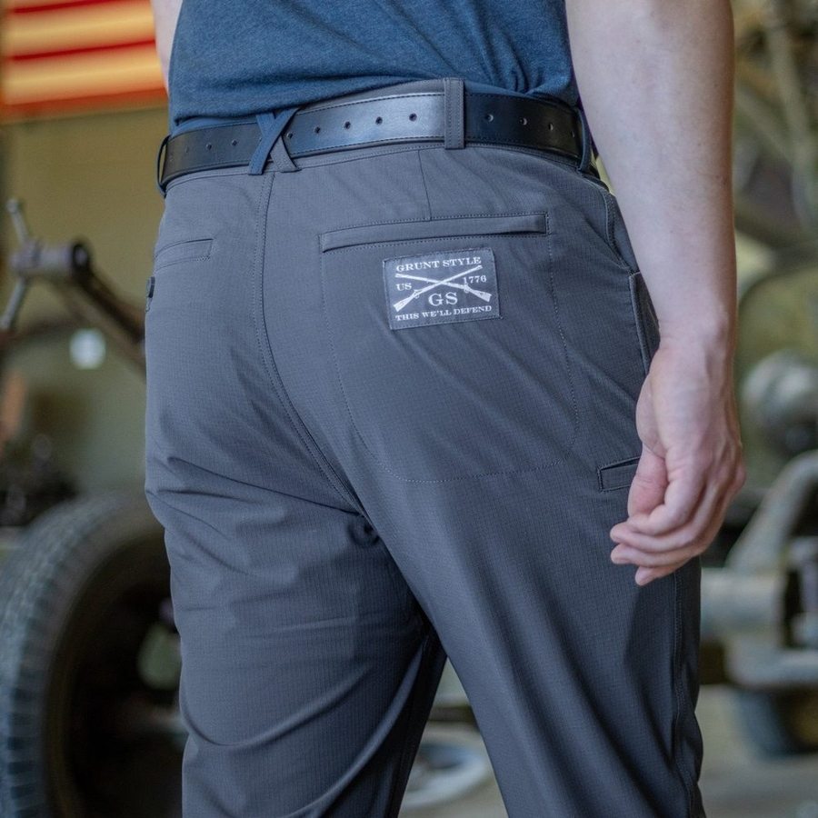 Men's Lookout Ripstop Pants - Dark Gray - Image 2