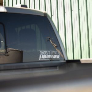 Calloused Hands Decal