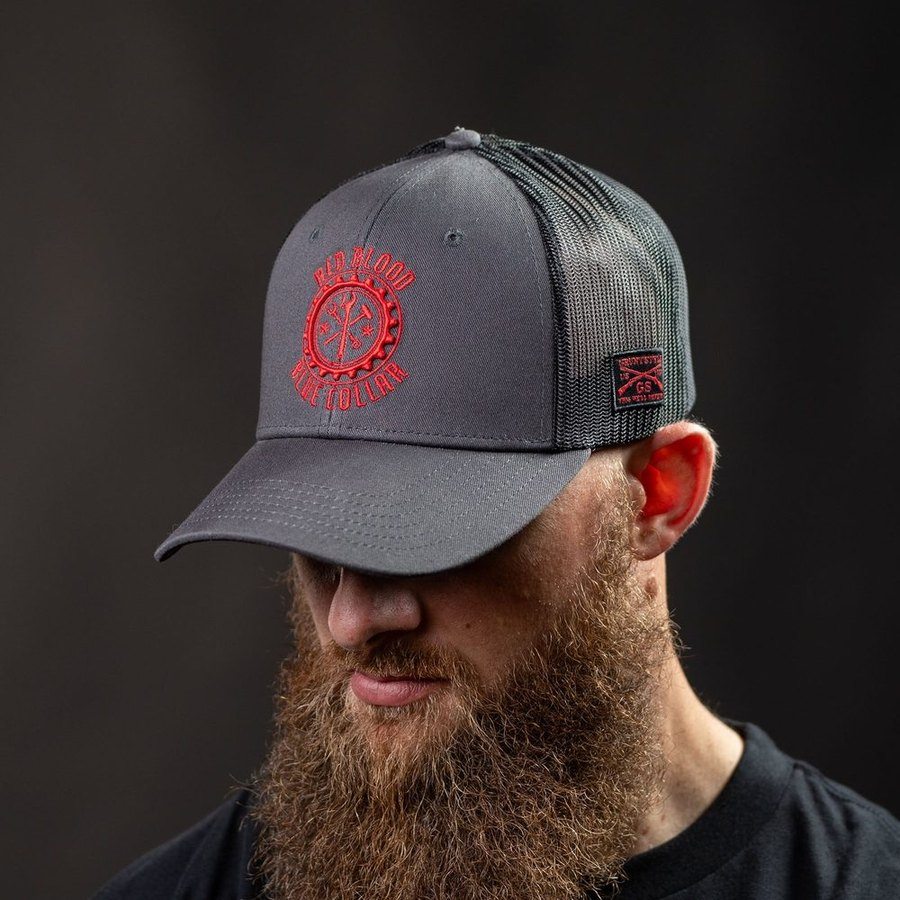Red Blood Blue Collar® Hat - Image 2