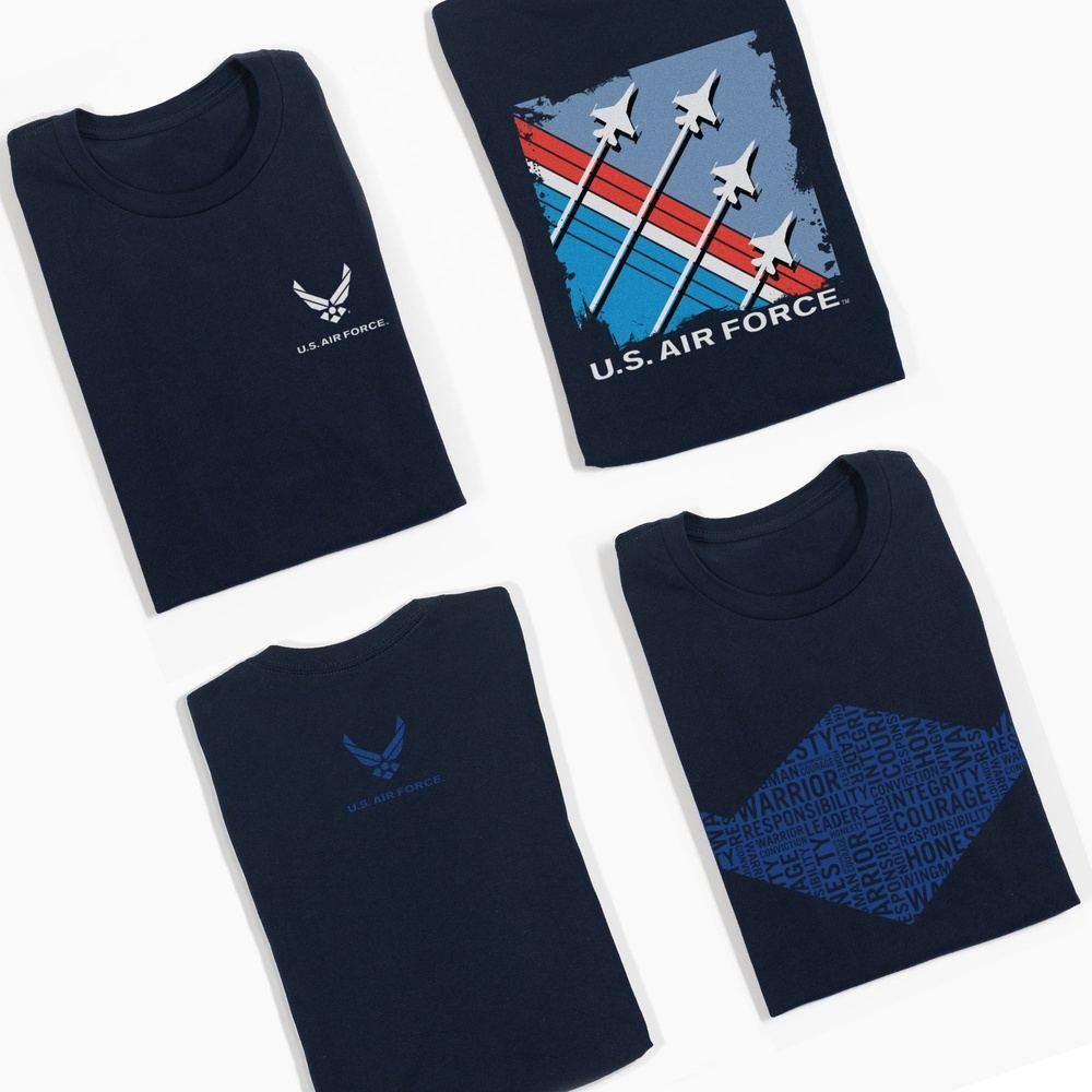 USAF - The Sky's No Limit T-Shirt - Midnight Navy - Image 4