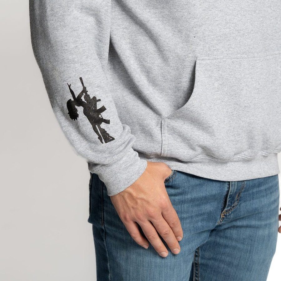 Strip Club Veteran Hoodie - Sport Gray - Image 9