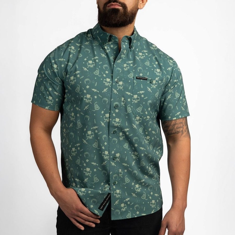 Men's Commander Button Down - Locked & Lucky - Image 2