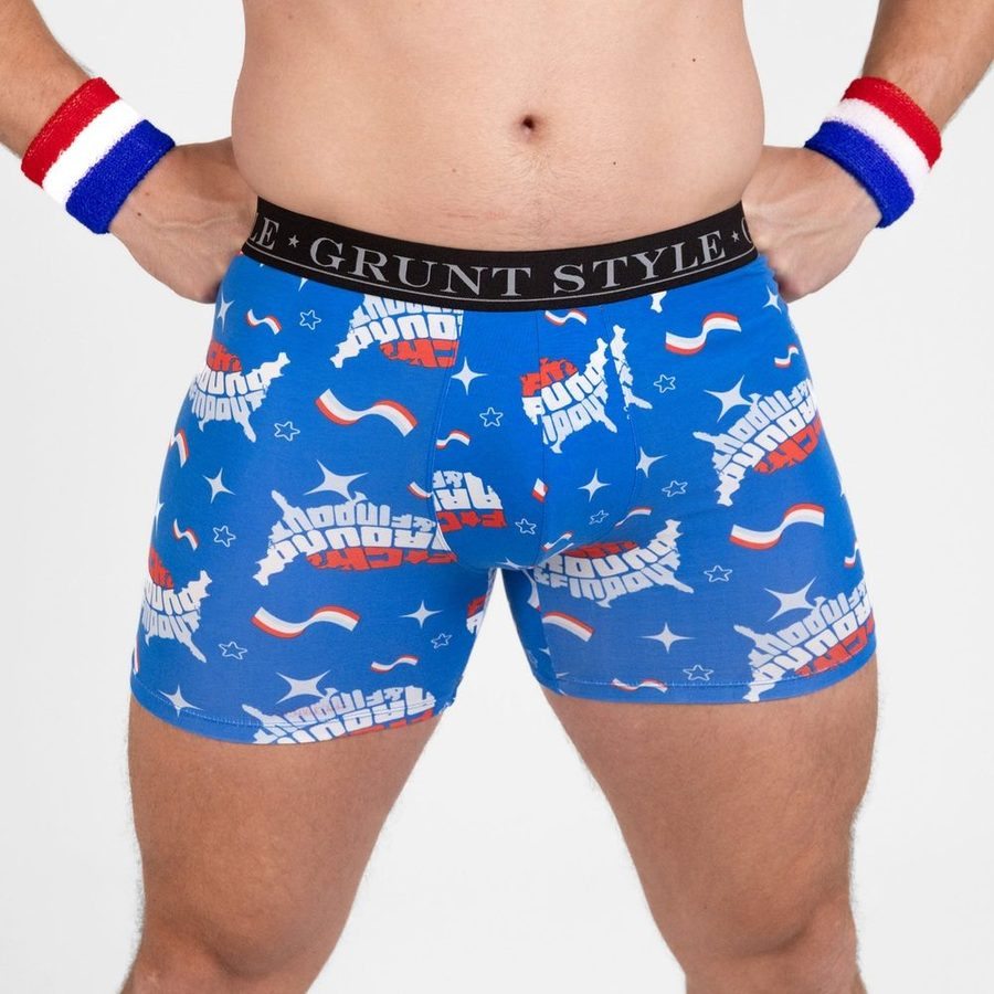 Base Command 2-Pack Boxer Briefs - Navy & FAFO - Image 3