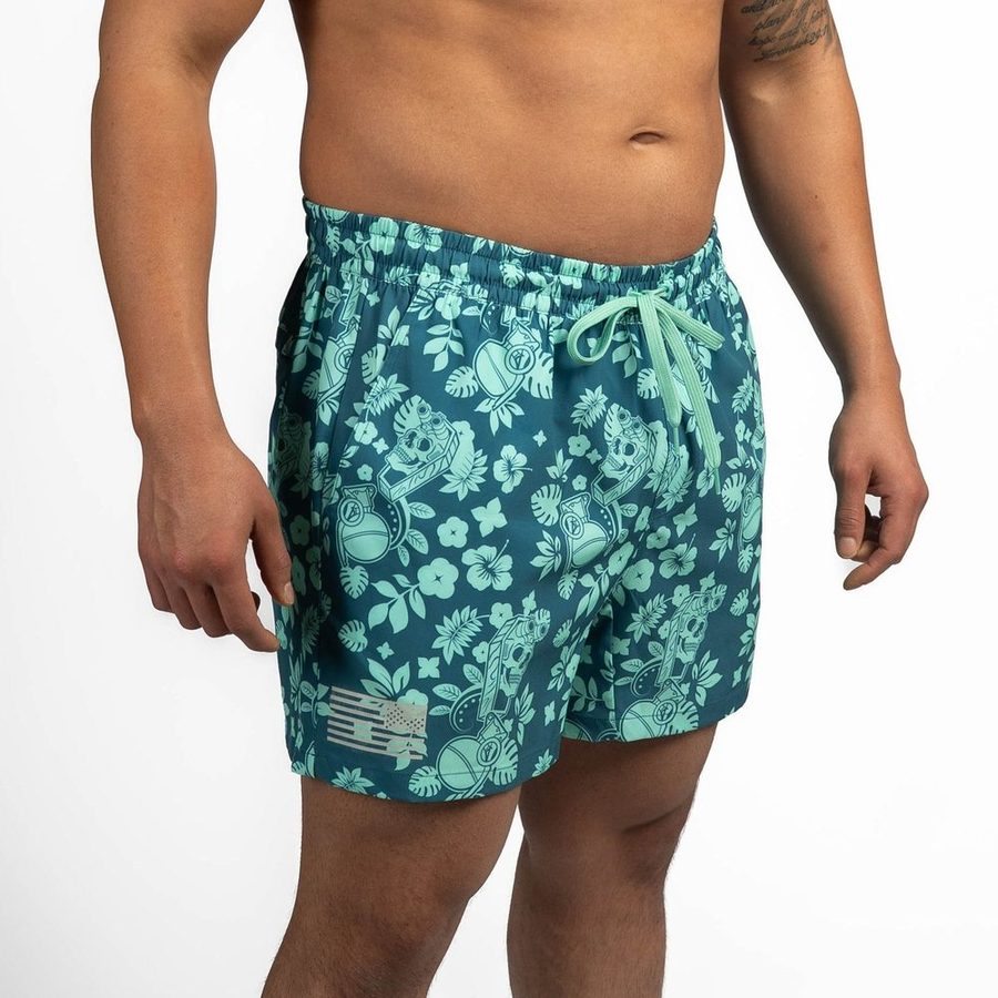 Grunt Short 5 Inseam - Tropical Death Harbor - Image 7