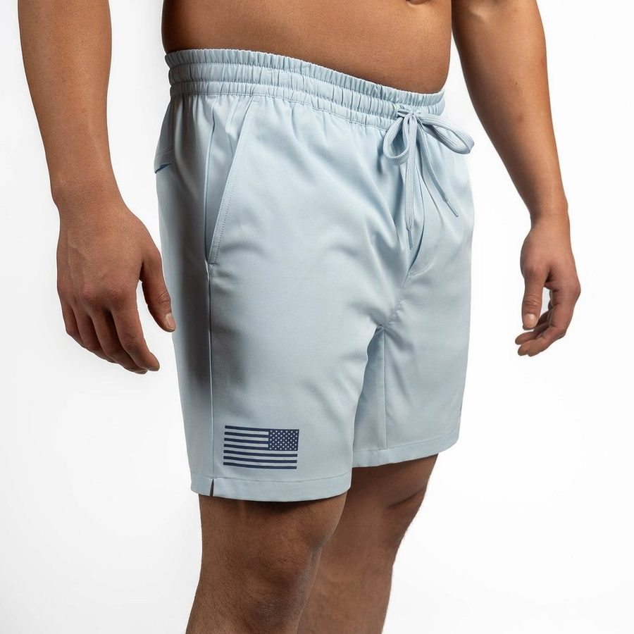 Grunt Short 7 Inseam - Sky Blue - Image 7
