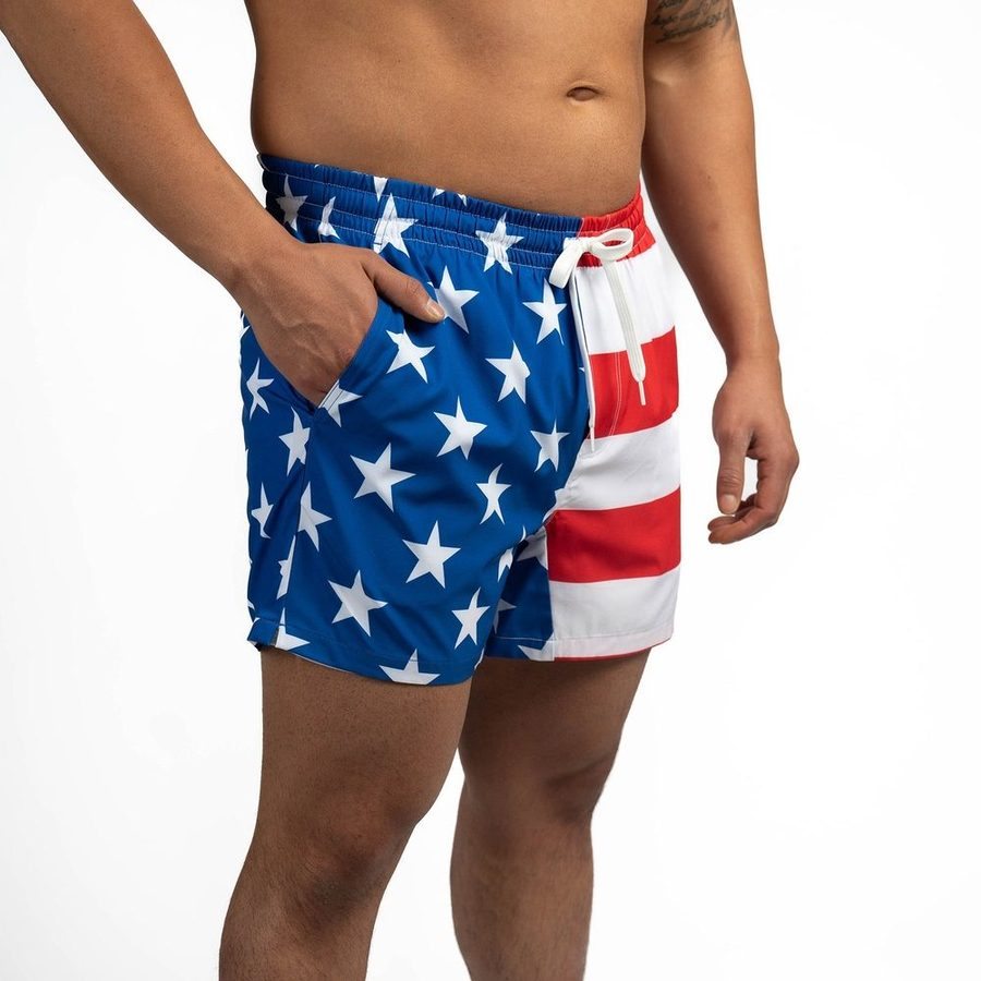 Grunt Short 5 Inseam - American Flag - Image 9