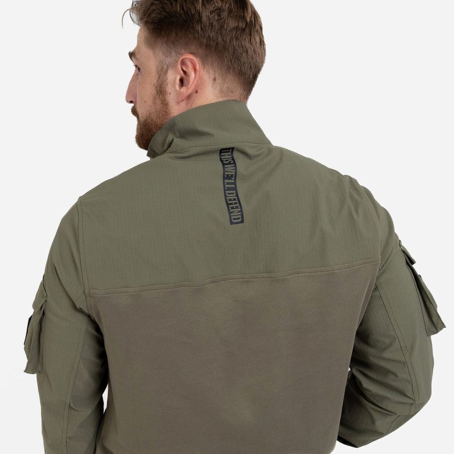 Men's Operator Shirt - Military Green - Image 6