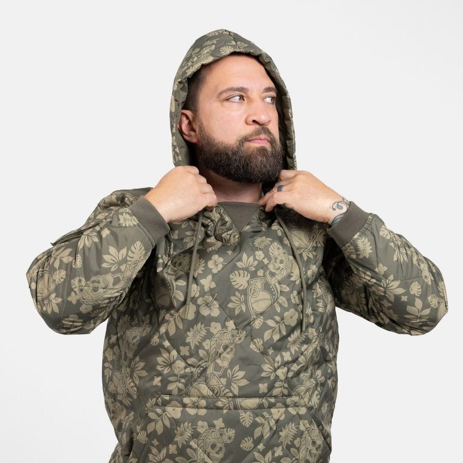 Tac Woobie Pullover Hoodie - Tropical Death - Image 2