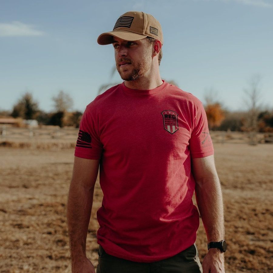 Mission RED T-Shirt - Red - Image 3